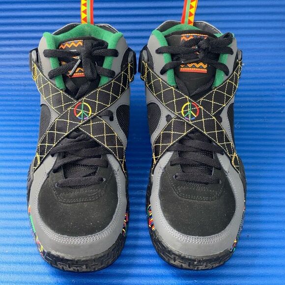 Size 9.5- Men’s Nike Air Raid Peace Urban Jungle 2020 DC1494 001 RARE - Picture 4 of 8